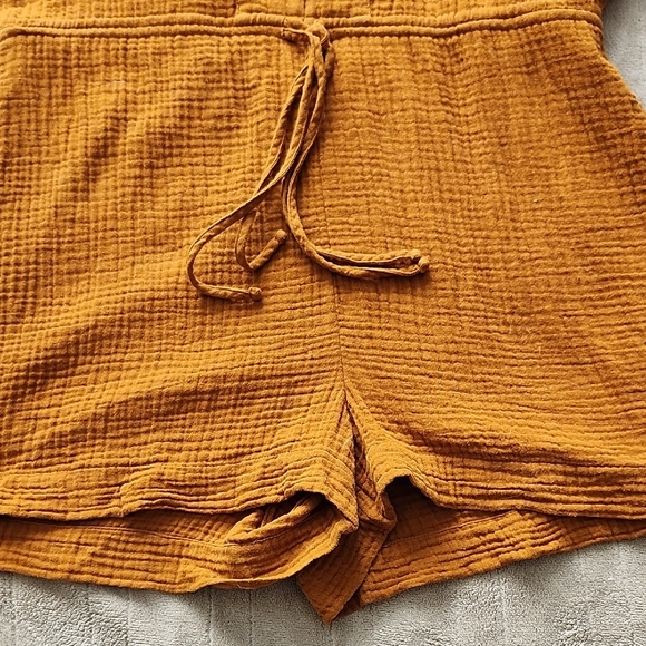 Madewell Cassidy V Neck Button-Front Romper Size Medium - Picture 6 of 13